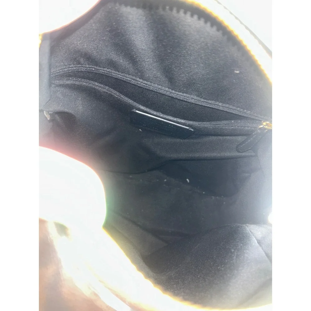 Coach Brown Signature Canvas Mini Backpack with Black Trim